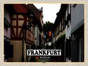 Holzschild 30x40 cm Frankfurt Deutschland Höchst Bildmotiv Reisemotiv Abenteuer Reisen