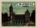 Holzschild 30x40 cm Hannover Flusswasserkunst Schloss Bildmotiv Reisemotiv Abenteuer Reisen