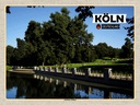 Holzschild 30x40 cm Köln Aachener Weiher Park Bildmotiv Reisemotiv Abenteuer Reisen
