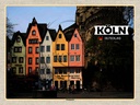 Holzschild 30x40 cm Köln Fischmarkt Martinswinkel Bildmotiv Reisemotiv Abenteuer Reisen