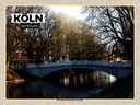 Holzschild 30x40 cm Rautenstrauchkanal Köln-Lindenthal Bildmotiv Reisemotiv Abenteuer Reisen
