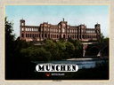 Holzschild 30x40 cm München Maximilianeum Bildmotiv Reisemotiv Abenteuer Reisen