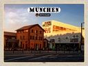 Holzschild 30x40 cm München Pasing Stadt Zentrum Bildmotiv Reisemotiv Abenteuer Reisen