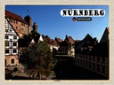 Holzschild 30x40 cm Nürnberg Gostenhof Altstadt Bildmotiv Reisemotiv Abenteuer Reisen