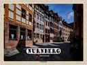 Holzschild 30x40 cm Nürnberg Weißgebergasse Bildmotiv Reisemotiv Abenteuer Reisen