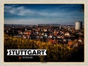Holzschild 30x40 cm Stuttgart Ost Altstadt Natur Bildmotiv Reisemotiv Abenteuer Reisen