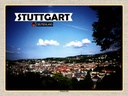 Holzschild 30x40 cm Ausblick auf Stuttgart Süd Bildmotiv Reisemotiv Abenteuer Reisen