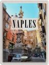 Blechschild 40x30 cm Naples Italy Urlaub Häuser Architektur Neapel Italien Bildmotiv Reisemotiv Abenteuer Reisen Europa