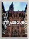 Blechschild 40x30 cm Strasbourg France Häuser Architektur Tourism Bildmotiv Reisemotiv Abenteuer Reisen Europa Urlaub
