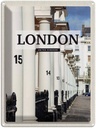 Blechschild 40x30 cm London United Urlaub Kingdom Stadt Retro Bildmotiv Reisemotiv Abenteuer Reisen England