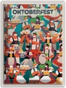 Blechschild 40x30 cm München Oktoberfest Bier Trommel Deutschland Feiern Party
