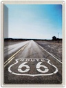 Blechschild 40x30 cm USA Amerika Urlaub Straße Route 66 Chicago Bildmotiv Reisemotiv Abenteuer Reisen