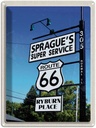 Blechschild 40x30 cm USA Amerila Amerika Urlaub Los Angeles Route 66 Bildmotiv Reisemotiv Abenteuer Reisen