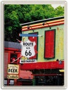 Blechschild 40x30 cm Amerika Route 66 Restaurant Chicago Bildmotiv Reisemotiv Abenteuer Reisen Urlaub