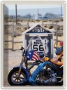Blechschild 40x30 cm Amerika Route 66 Biker California Bildmotiv Reisemotiv Abenteuer Reisen Urlaub