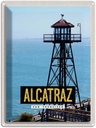Blechschild 40x30 cm San Francisco USA Urlaub Alcatraz Meer Turm Bildmotiv Reisemotiv Abenteuer Reisen Amerika