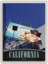 Blechschild 40x30 cm California Amerika Urlaub USA Schauspieler Bildmotiv Reisemotiv Abenteuer Reisen