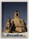 Blechschild 40x30 cm Dresden Kunst Mittelalter Architektur Bildmotiv Reisemotiv Abenteuer Reisen Deutschland Urlaub