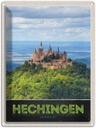 Blechschild 40x30 cm Hechingen Aussicht Burg Hohenzollener Bildmotiv Reisemotiv Abenteuer Reisen Deutschland Urlaub
