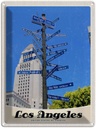 Blechschild 40x30 cm Los Angeles Amerika USA Urlaub Sister Citis Bildmotiv Reisemotiv Abenteuer Reisen