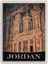 Blechschild 40x30 cm Jordan Mittelalter Architektur Bildmotiv Reisemotiv Abenteuer Reisen Urlaub Häuser