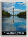 Blechschild 40x30 cm Washington USA Urlaub Amerika Poromac Bildmotiv Reisemotiv Abenteuer Reisen