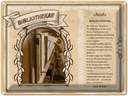 Blechschild 30x40 cm Bibliothekar Verwalter Bücher Beruf Arbeit