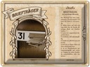 Blechschild 30x40 cm Briefträger zuverlässig Allrounder Beruf Arbeit