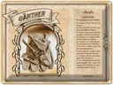 Blechschild 30x40 cm Gärtner wetterfeste Naturliebhaber Beruf Arbeit