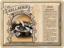 Blechschild 30x40 cm Kellnerin Trinkgeld Service Gäste Beruf Arbeit