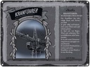 Blechschild 30x40 cm Kranführer Meister der Lüfte Beruf Arbeit