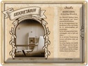 Blechschild 30x40 cm Sekretärin Beobachtungsgabe Chef Beruf Arbeit