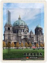 Blechschild 40x30 cm Berlin Hauptstadt Architektur Dom Bildmotiv Reisemotiv Abenteuer Reisen Urlaub Häuser
