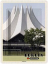 Blechschild 40x30 cm Berlin Deutschland Tempodrom Bildmotiv Reisemotiv Abenteuer Reisen Urlaub