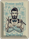 Blechschild 40x30 cm Barbershop Premium quality Beruf Arbeit