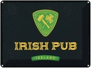 Blechschild 30x40 cm Ireland Irish pub Alkohol Essen Trinken Bar Club