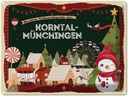 Blechschild 30x40 cm Weihnachtsgrüße aus Korntal-Münchingen Weihnachten
