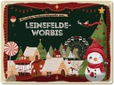 Blechschild 30x40 cm Weihnachtsgrüße aus Leinefelde-Worbis Weihnachten
