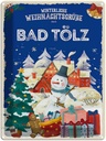 Blechschild 40x30 cm Weihnachtsgrüße BAD TÖLZ Abenteuer Reisen Urlaub Weihnachten
