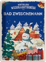 Blechschild 40x30 cm Weihnachtsgrüße aus BAD ZWISCHENHAHN Abenteuer Reisen Urlaub Weihnachten