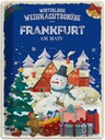 Blechschild 40x30 cm Weihnachtsgrüße FRANKFURT AM MAIN Abenteuer Reisen Urlaub Weihnachten