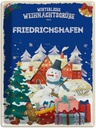 Blechschild 40x30 cm Weihnachtsgrüße FRIEDRICHSHAFEN Abenteuer Reisen Urlaub Weihnachten