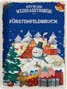 Blechschild 40x30 cm Weihnachtsgrüße FÜRSTENFELDBRUCK Abenteuer Reisen Urlaub Weihnachten