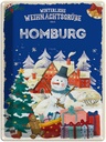 Blechschild 40x30 cm Weihnachtsgrüße aus HOMBURG Abenteuer Reisen Urlaub Weihnachten