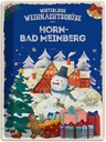 Blechschild 40x30 cm Weihnachtsgrüße HORN-BAD MEINBERG Abenteuer Reisen Urlaub Weihnachten