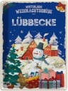 Blechschild 40x30 cm Weihnachtsgrüße LÜBBECKE Abenteuer Reisen Urlaub Weihnachten