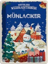Blechschild 40x30 cm Weihnachtsgrüße MÜHLACKER Abenteuer Reisen Urlaub Weihnachten