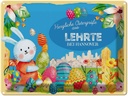 Blechschild 30x40 cm Ostern Ostergrüße LEHRTE BEI HANNOVER Gruß