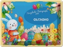 Blechschild 30x40 cm Ostern Ostergrüße OLCHING Gruß