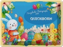 Blechschild 30x40 cm Ostern Ostergrüße QUICKBORN Gruß